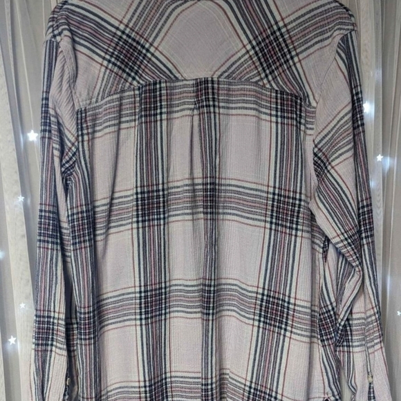 Sonoma Plaid Button Down Long Sleeve Shirt Size XXL - Picture 7 of 7